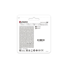 Kingston Technology 256GB Canvas React Plus SDXC UHS-II 300R 260W U3 V90 for Full HD 4K 8K