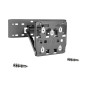 Multibrackets 6478 Supporto TV a parete 190,5 cm (75") Nero