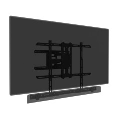 Multibrackets 7895 supporto da parete per casse acustiche Staffa per TV Nero