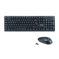 Equip 245223 tastiera Mouse incluso Ufficio RF Wireless QWERTY Italiano Nero