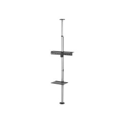 Equip 650621 Supporto TV a parete 177,8 cm (70") Nero, Acciaio inox