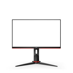 AOC G2 Q24G2A/BK LED display 60,5 cm (23.8") 2560 x 1440 Pixel Quad HD LCD Nero, Rosso