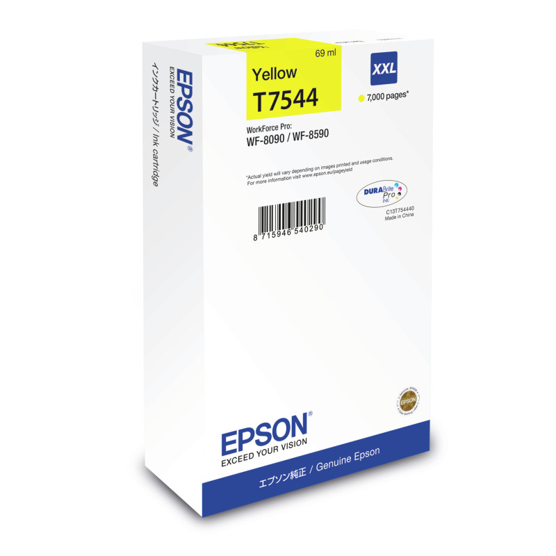 Epson WF-8090 / WF-8590 Ink Cartridge XXL Yellow