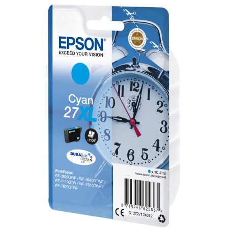 Epson Alarm clock Cartuccia Sveglia Ciano Inchiostri DURABrite Ultra 27XL