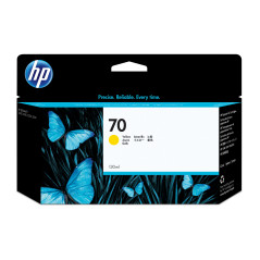 HP Cartuccia inchiostro DesignJet giallo 70, 130 ml