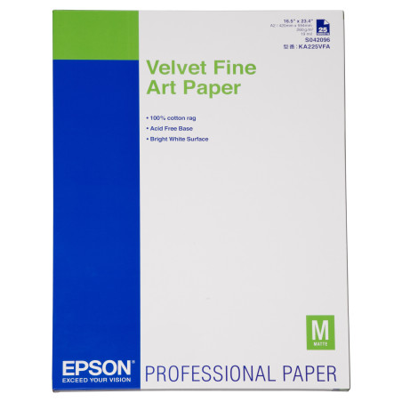 Epson Velvet Fine Art Paper