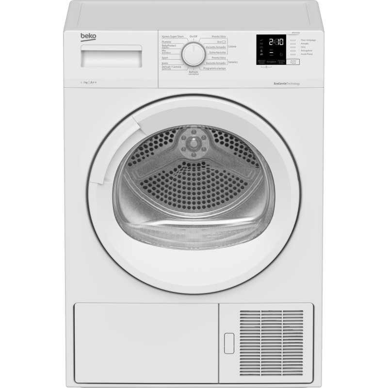 Beko DRXS722W asciugatrice Libera installazione Caricamento frontale 7 kg A++ Bianco