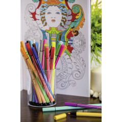 STABILO Pen 68 marcatore Multicolore 8 pz