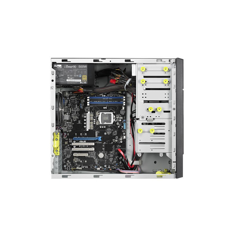 ASUS TS100-E10-PI4 Full-Tower Nero, Metallico Intel C242 LGA 1151 (Socket H4)