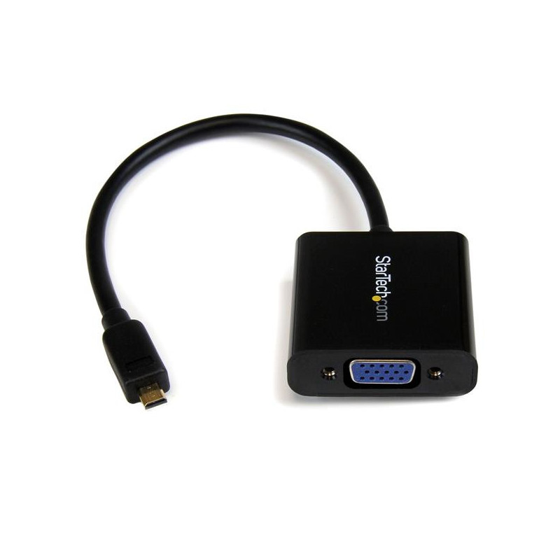 StarTech.com Adattatore convertitore Micro HDMI a VGA per smartphone/ultrabook/tablet - 1920x1080