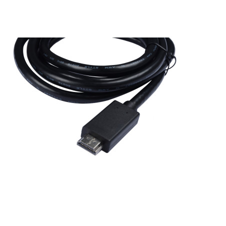 V7 DisplayPort a HDMI 2 metri nero