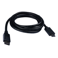 V7 DisplayPort a HDMI 2 metri nero