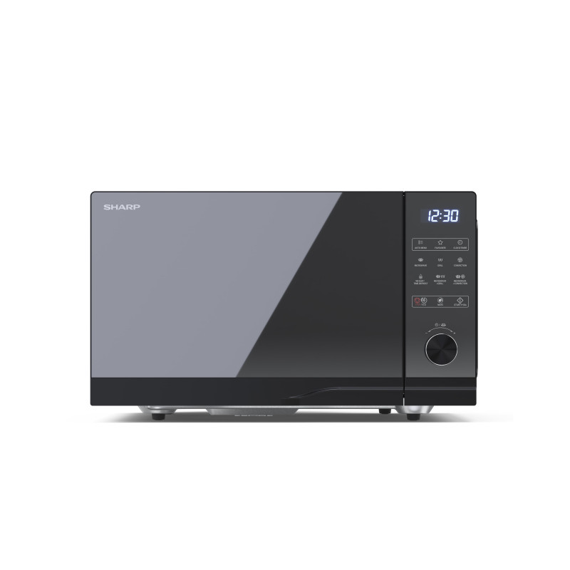 Sharp YC-GC52FE-B forno a microonde Nero Microonde combinato Superficie piana 25 L 900 W