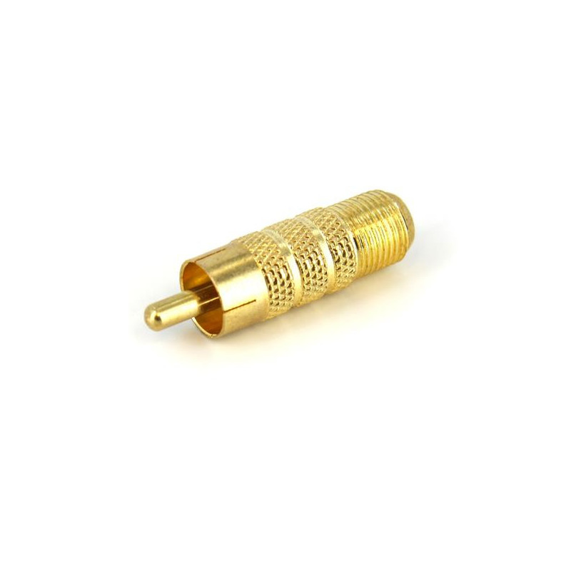 StarTech.com RCA to F Type Coaxial Adapter, M/F connettore coassiale