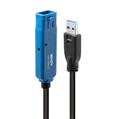 Lindy 43229 cavo USB USB 3.2 Gen 1 (3.1 Gen 1) 15 m USB A Nero