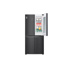 LG InstaView GMQ844MC5E frigorifero side-by-side Libera installazione 530 L E Nero