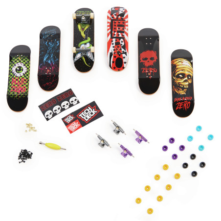 Tech Deck , confezione Premium da 6 Mini Skate, Assortiti e Originali, 6028845