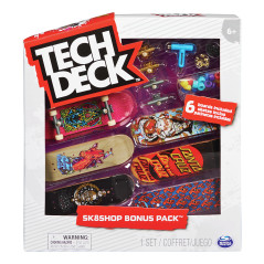 Tech Deck , confezione Premium da 6 Mini Skate, Assortiti e Originali, 6028845