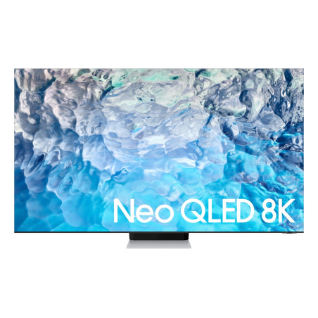 Samsung TV Neo QLED 8K 85” QE85QN900B Smart TV Wi-Fi Stainless Steel 2022, Mini LED, Processore Neural Quantum 8K, Ultra