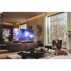 Samsung TV Neo QLED 8K 85” QE85QN900B Smart TV Wi-Fi Stainless Steel 2022, Mini LED, Processore Neural Quantum 8K, Ultra