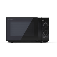 Sharp YC-GS01E-B forno a microonde Nero Solo microonde Superficie piana 20 L 700 W