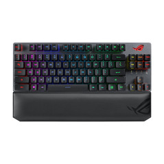 ASUS ROG Strix Scope RX TKL Wireless Deluxe tastiera Gaming USB + RF Wireless + Bluetooth QWERTY Italiano Nero