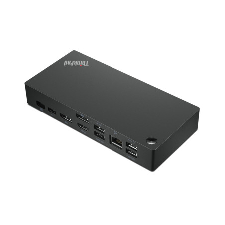 Lenovo 40AY0090UK replicatore di porte e docking station per laptop Cablato USB 3.2 Gen 1 (3.1 Gen 1) Type-C Nero