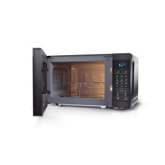 Sharp YC-MG02E-B forno a microonde Nero Microonde con grill Superficie piana 20 L 800 W