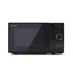 Sharp YC-GG02E-B forno a microonde Nero Microonde con grill Superficie piana 20 L 700 W