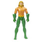 DC Comics | AQUAMAN | Personaggio AQUAMAN 30 cm | Personaggio in scala 30 cm con decorazioni originali, mantello e 11 punti di