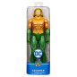 DC Comics | AQUAMAN | Personaggio AQUAMAN 30 cm | Personaggio in scala 30 cm con decorazioni originali, mantello e 11 punti di