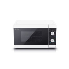 Sharp YC-MG01E-W forno a microonde Nero, Bianco Microonde con grill Superficie piana 20 L 800 W