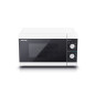 Sharp YC-MG01E-W forno a microonde Nero, Bianco Microonde con grill Superficie piana 20 L 800 W