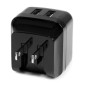 StarTech.com Caricabatterie da Muro a doppia porta x2 USB ad alta potenza ( 17W / 3.4 Amp ) con prese da viaggio