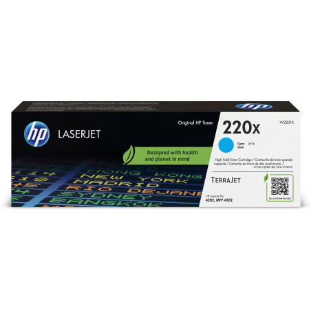 HP Cartuccia toner originale ciano LaserJet 220X