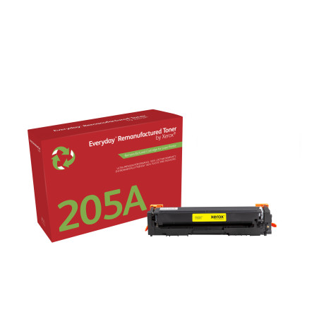 Everyday Toner rigenerato (TM) Giallo di Xerox per 205A (CF532A), Resa standard