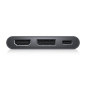 DELL Adattatore da USB-C a HDMI/DP con pass-through di alimentazione