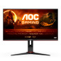 AOC G2 U28G2XU2/BK LED display 71,1 cm (28") 3840 x 2160 Pixel 4K Ultra HD Nero, Rosso