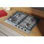 Hoover H-HOB 300 GAS HHG6BF4MX Acciaio inox Da incasso 60 cm 4 Fornello(i)