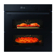 Samsung NV7B5760WBK Forno ad incasso a Vapore Serie 5 76 L A+ Vetro Nero