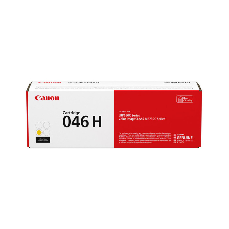 Canon 046 H cartuccia toner 1 pz Originale Giallo