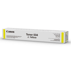 Canon 034 cartuccia toner 1 pz Originale Giallo