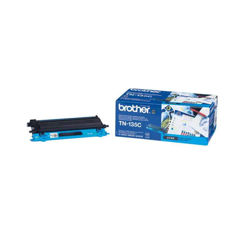 Brother TN-135C cartuccia toner 1 pz Originale Ciano