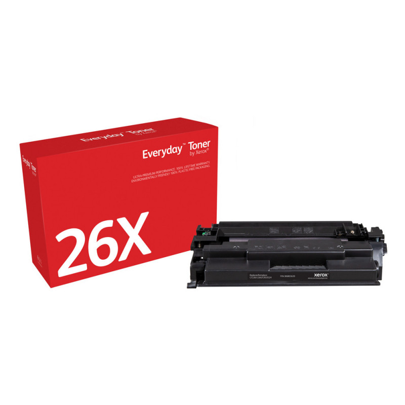 Everyday Toner ™ di Xerox Nero compatibile con HP 26X (CF226X), High capacity