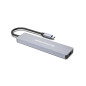 Conceptronic DONN19G replicatore di porte e docking station per laptop Cablato USB 3.2 Gen 1 (3.1 Gen 1) Type-C Grigio