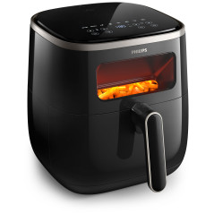 Philips 3000 series Series 3000 XL HD9257 80 Airfryer, 5.6L, Finestra, 14-in-1, App per ricette