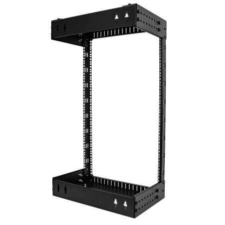 StarTech.com Armadio Rack a Muro 19" 18U - Armadio di rete/Quadro rack 19 pollici a profondità regolabile 30-50cm - Resistente