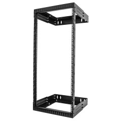 StarTech.com Armadio Rack a Muro 19" 24U - Armadio di rete Quadro rack 19 pollici a profondità regolabile 30-50cm - Resistente