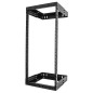 StarTech.com Armadio Rack a Muro 19" 24U - Armadio di rete/Quadro rack 19 pollici a profondità regolabile 30-50cm - Resistente