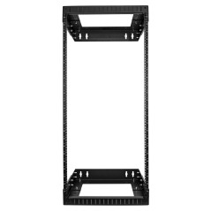 StarTech.com Armadio Rack a Muro 19" 24U - Armadio di rete Quadro rack 19 pollici a profondità regolabile 30-50cm - Resistente